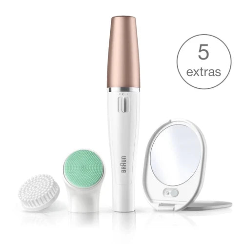 BRAUN FaceSpa Facial Epilator & Cleansing System