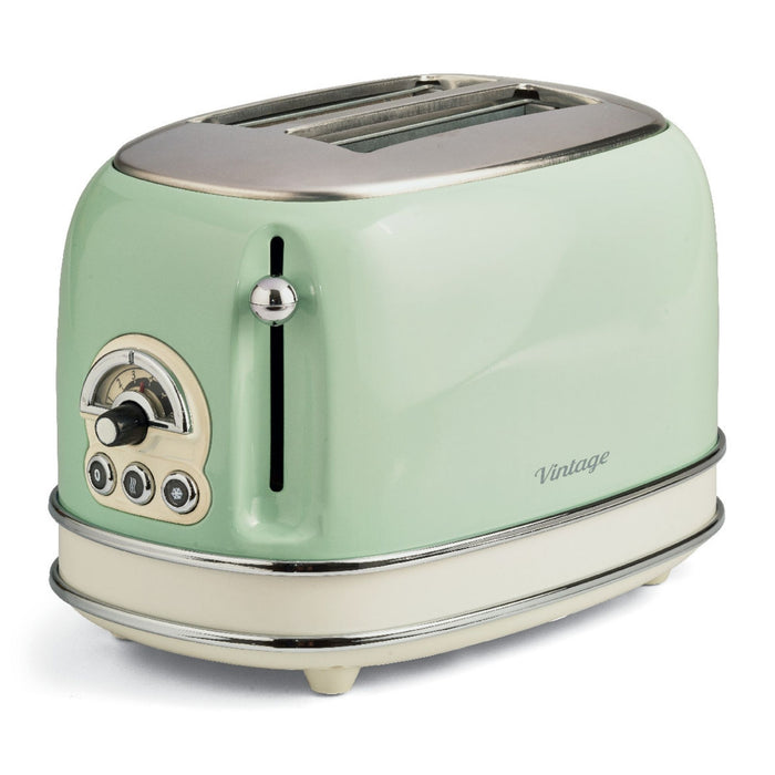 Ariete Vintage Toaster 2 Slices w/Pliers 815W Beige
