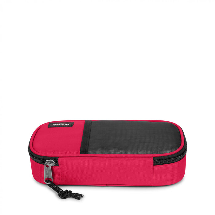 EASTPACK Oval Mesh Pencil Case - Strawberry Pink