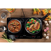 Ariete Double Induction Cooker, 5 Programs, Touch Screen, 3500w