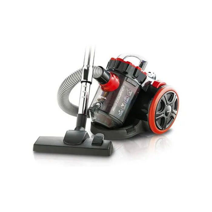 Ariete Bagless Vacuum Cleaner, Red, 1600W