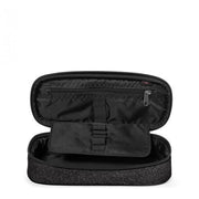 حافظة أقلام رصاص مفردة بيضاوية EASTPAK - دينم أسود