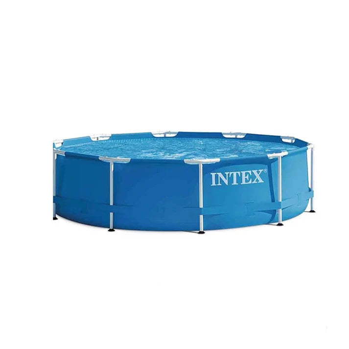 INTEX Metal Frame Above Ground Pool Set D4.57X1.22M