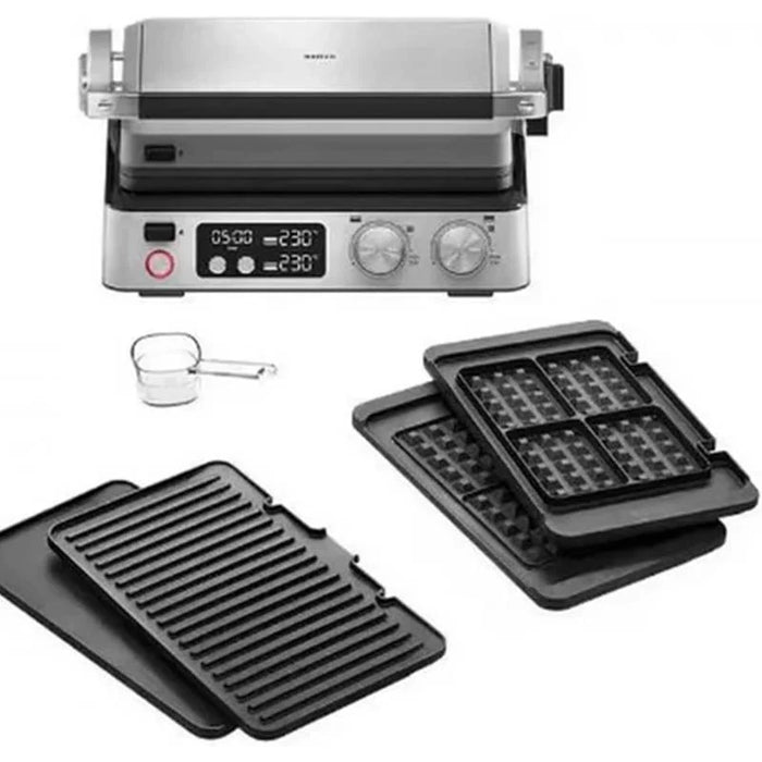 BRAUN MultiGrill 7 Contact Grill with Waffle Plates