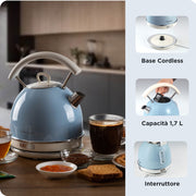 Ariete Vintage Kettle 1.7Lit/ 2200W Beige