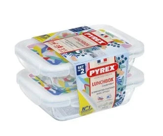 PYREX 2-Piece Cook & Go Lunch Box Set