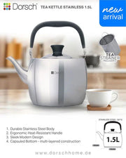 Dorsh Tea Kettle Stainless