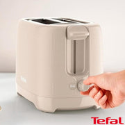 Tefal Morning Toaster 2slot. Fairgrey Plastic. . 50 60 Hz