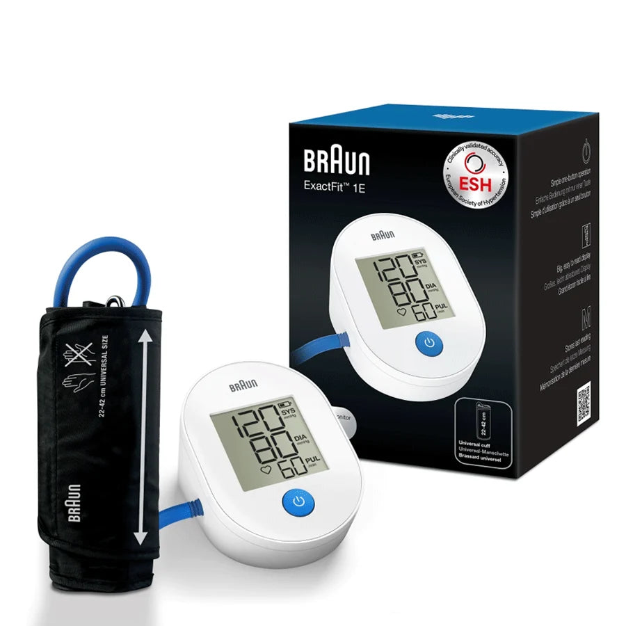 BRAUN ExactFit 1 Automatic Blood Pressure Monitor