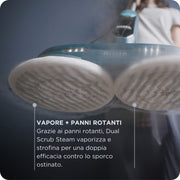 Ariete Dual Steam &Scrub Mop Cleaner, 1200W