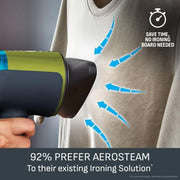 Tefal Aerosteam. And . Optiflow Tech. 3 Levels Of Suction. Water Tank
