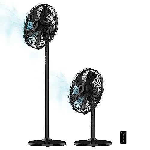 Cecotec Stand & Desk Fan 2in1 Smart XL, 55W, Black