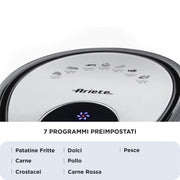 Ariete Digital Airfryer XXL, 5.5L, 1800W, Black