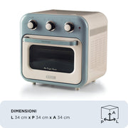 Ariete Vintage Air Fryer Oven 16L, 1400W, Rotisserie, Beige