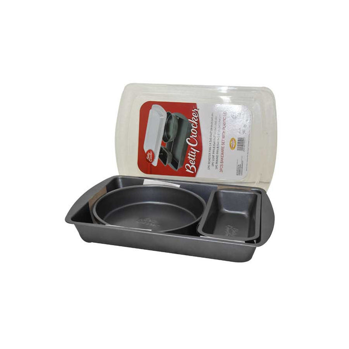 Betty Crocker Non-Stick Bakeware 3 Pieces 3PIECES