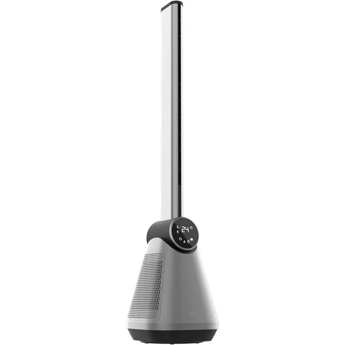 Cecotec Bladeless Fan, LED, 50W 9890, Dark Grey, Remote, Oscillation