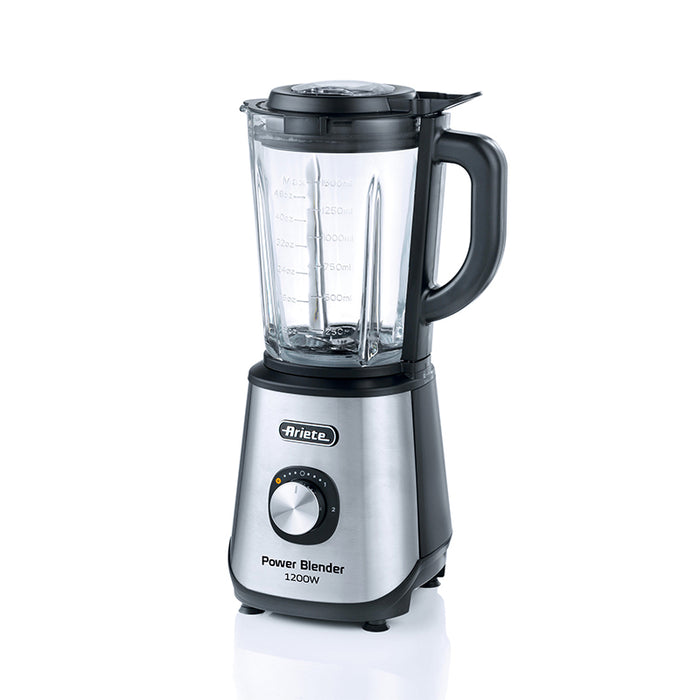Ariete Power BlenderS/S, 1200W, 4 Blades, 1.5L Glass Jar Loc