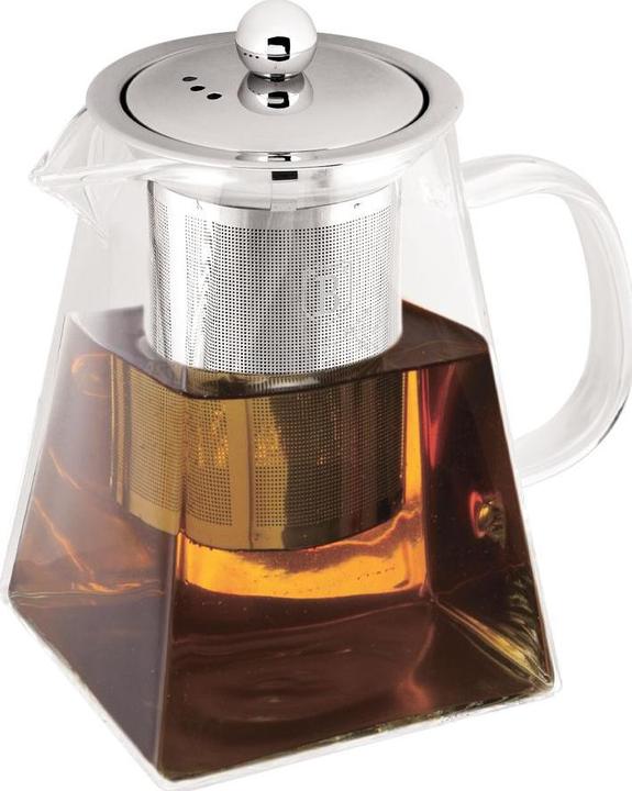 Berlinger Haus Square Glass Tea Pot with Filter, 750 ml