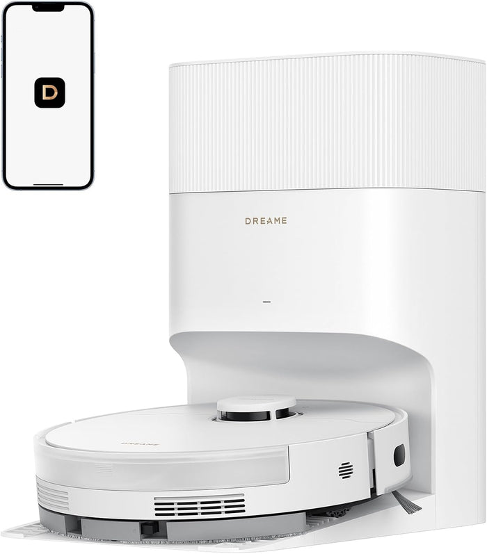 DREAM Self-Emptying Robot Vacuum & Mop - White