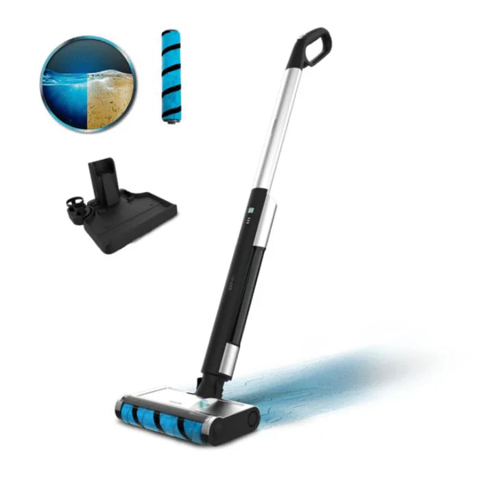 Cecotec FreeGo Scrubbing Washer w/Water Spray, 40Mns, Self-Cleaning Base, 14V