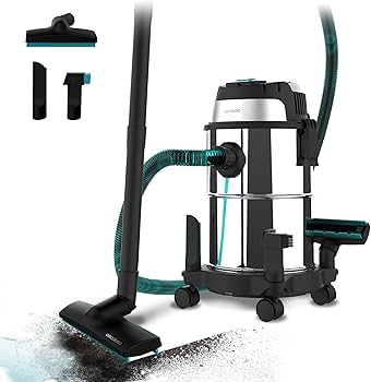 Cecotec Conga Rockstar Barrel wet & dry Stainless, 20L, 1400W, Vacuum & Blower