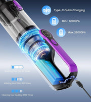 Campomatic Cordless Rechargeable Handy Vacuum Cleaner