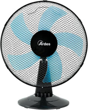 Ardes Desk Fan STEELO 16", 50W, 5 Blades, Black