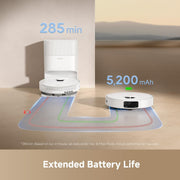 DREAM Self-Emptying Robot Vacuum & Mop - White