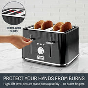 Tefal Loft Toaster 4 Slots. Modern Design. And Ss. W