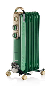 Ariete Vintage Oil Radiator 9 Fins 2000W, Blue