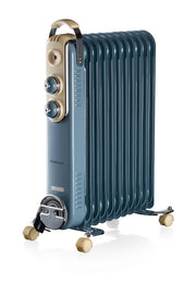 Ariete Vintage Oil Radiator 9 Fins 2000W, Blue