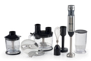 Ariete Metal Hand Blender with Full Acc.& Processor, 1000W