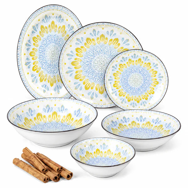 Dorsh Mandala Porcelain Set 26 Pcs