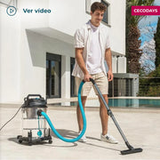 Cecotec Conga Barrel Wet & Dry Stainless, 30L, 1600W, Blower