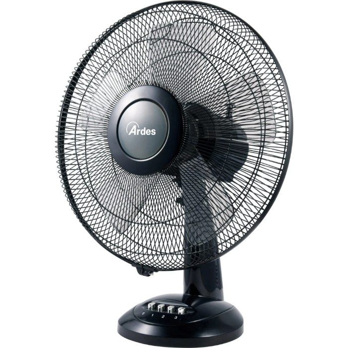 Ardes Desk Fan STYLE 16", 5 Blades, 50W, 3 Speeds