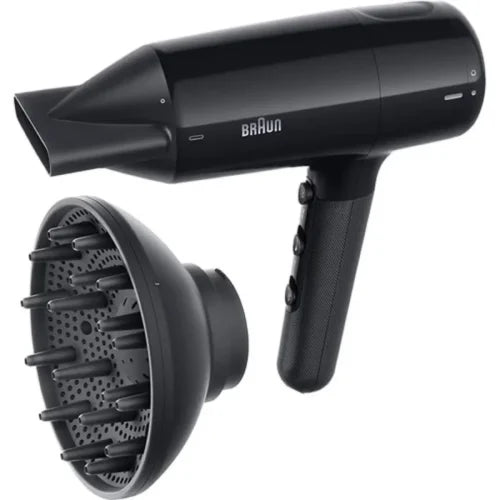 BRAUN High-Performance Hair Dryer with Diffuser