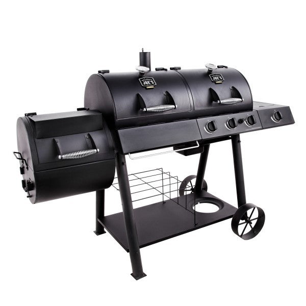 CharBroil Oklahoma Joe's Longhorn Combo Charcoal/Gas Smoker & Grill