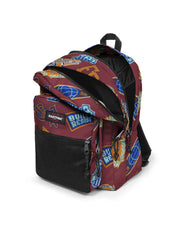 حقيبة ظهر EASTPACK Pinnacle - لون Clash Burgundy