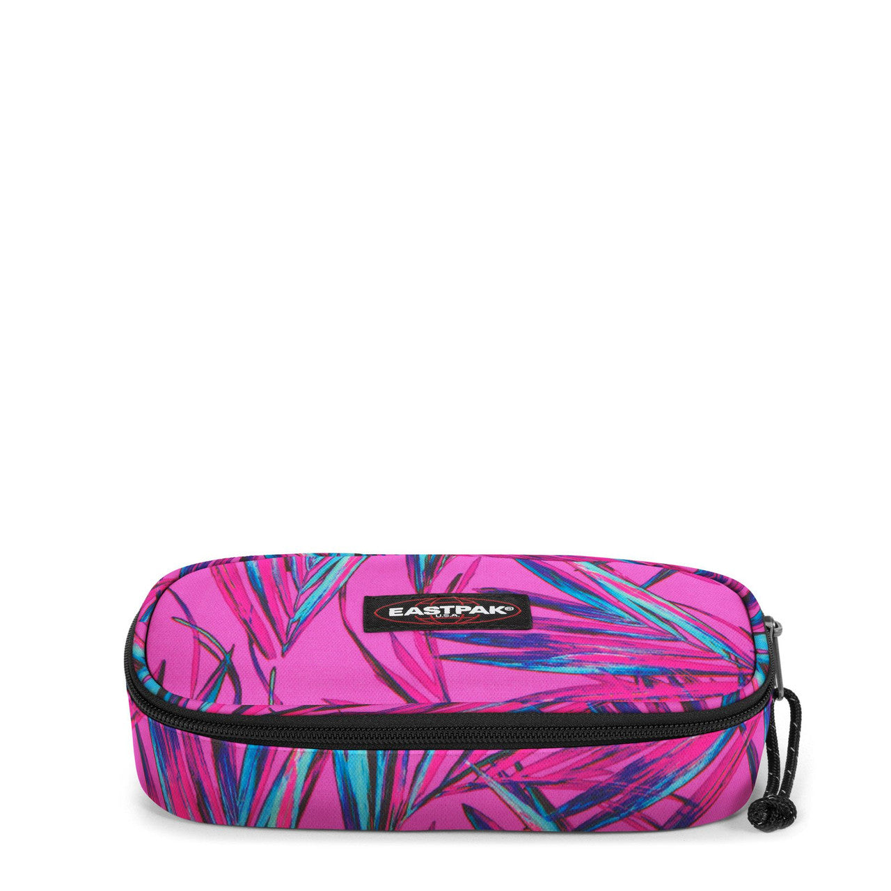EASTPAK حافظة أقلام بيضاوية مفردة - Brize Palm Pink
