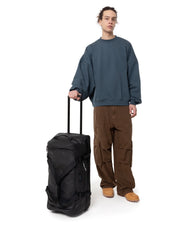 EASTPACK Duffel - حقيبة Duffel Pack Wheel M القماش المشمع سوداء