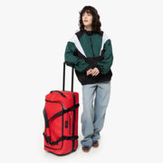 EASTPACK Duffel - Duffel Pack Wheel M Tarp Red