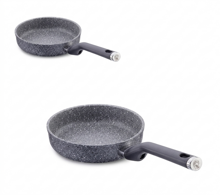 KORKMAZ of 2 Palma Frying Pan 20 + 26 cm
