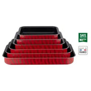 Tefal Tempo Flame Ovenware - Set 6 Rectangular Oven Dishes