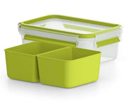 Tefal Masterseal to go Rectangular Snack +inserts Food Container