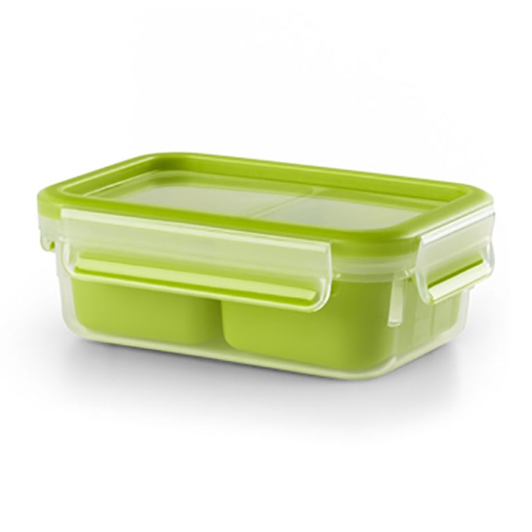 Tefal Masterseal to go Rectangular Snack +inserts Food Container