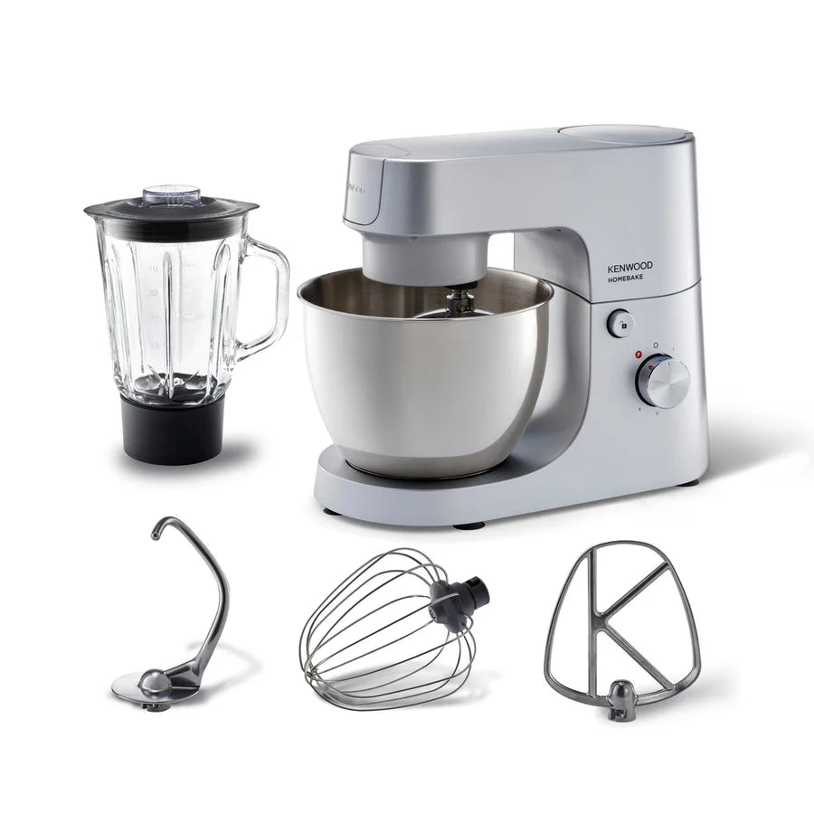 KENWOOD HomeBake Stand Mixer with Glass Blender