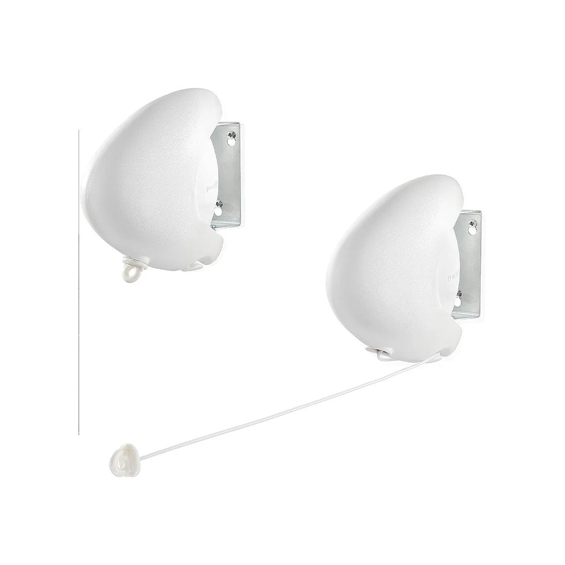 LEIFHEIT Wall-Mounted Clothes Airer Rollfix 80 Single Longline