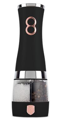 Berlinger Black Rose Electric Pepper & Salt Mill - Default Title