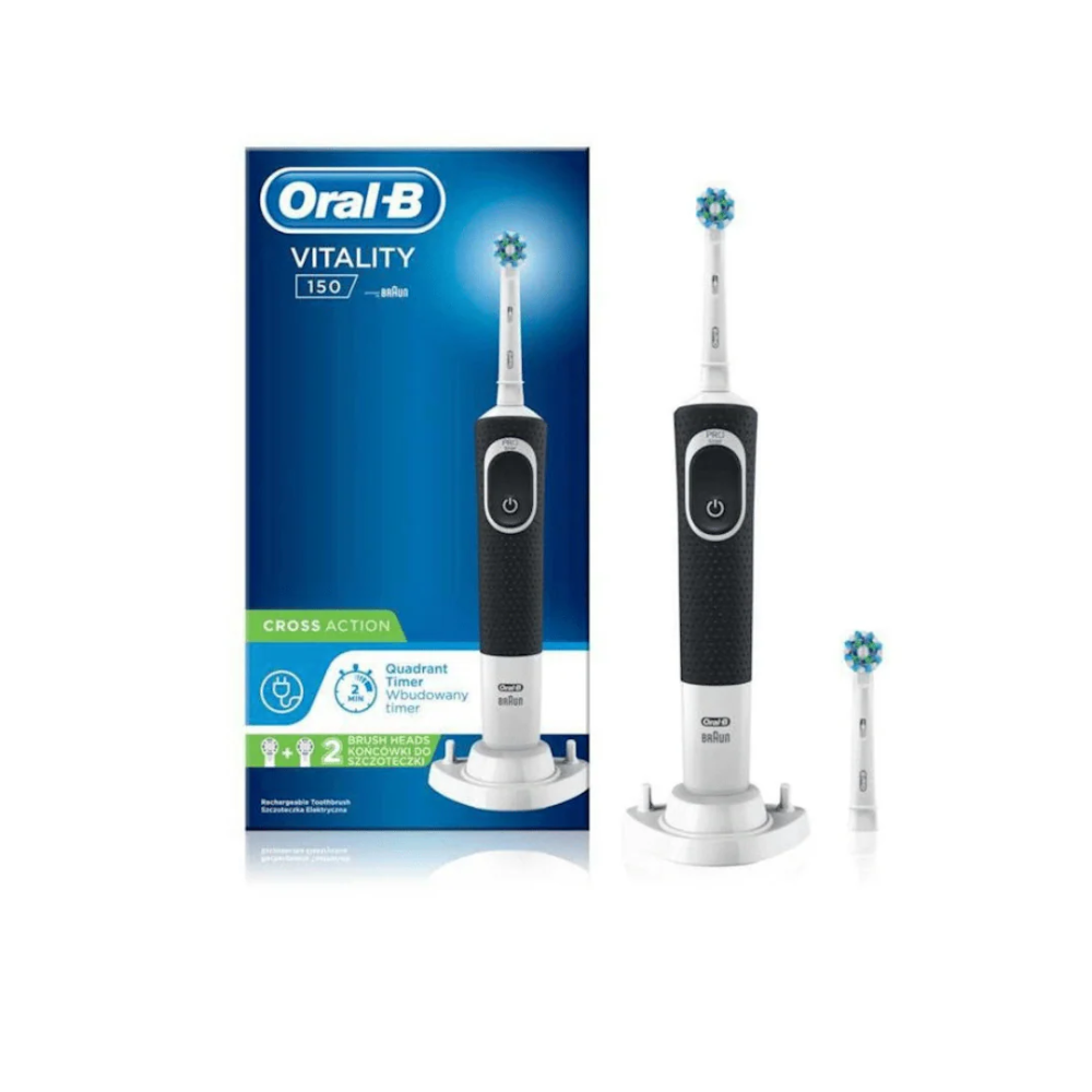 ORAL B Vitality CrossAction Rechargeable Electric Toothbrush