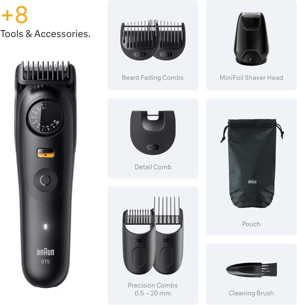 BRAUN Series 5 Precision Lock Beard Trimmer